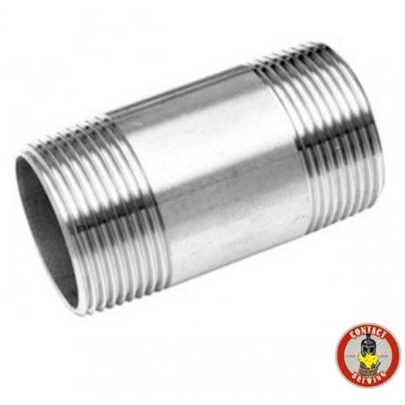Niple de 1/2" x 2"