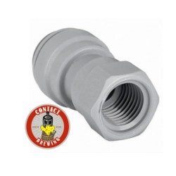 Conector 1/4"NPTF 3/8" Tubing