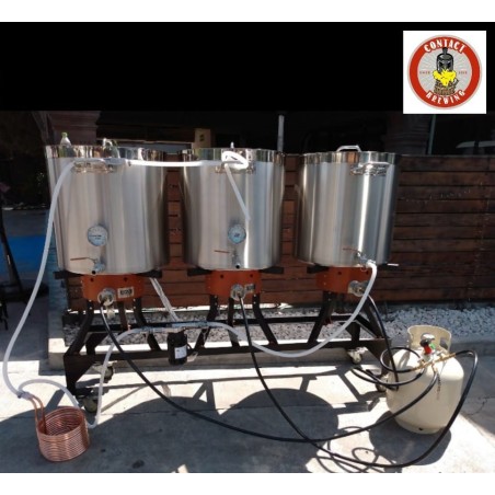 Micro planta de 100 lts para Elaborar Cerveza Artesanal.